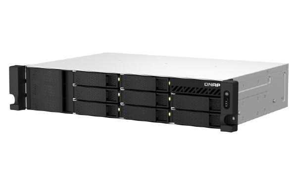 Qnap 8-Bay Nas (No Disk) Amd QC 2.2GHz, 4GB, 2.5GbE (2), PCIe, Rpsu, 2U, 3YR WTY