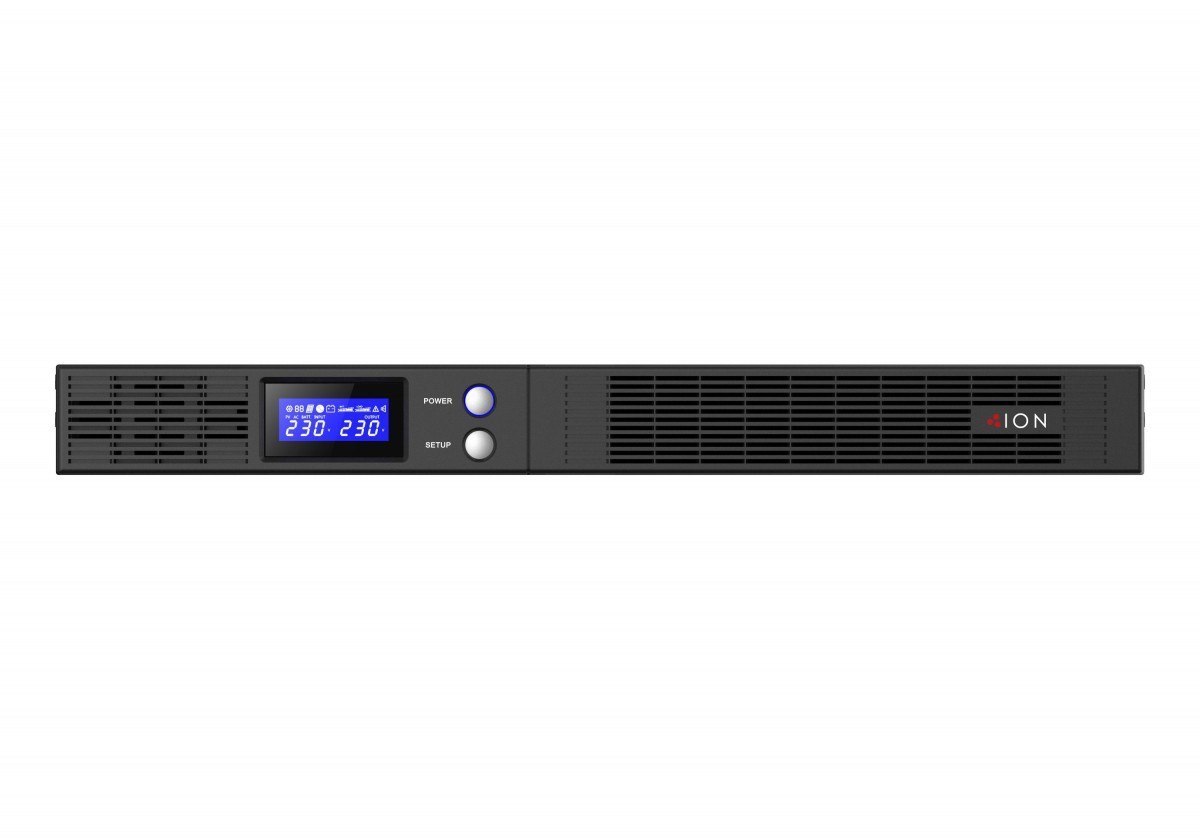 Ion F15R 1600Va Line Interactive Ups 1Ru Rack Mount Ups, 4 X Iec C13, 44MM X 433MM X 485MM, 3 Year Advanced Replacement Warranty. Rail Kit Inc.
