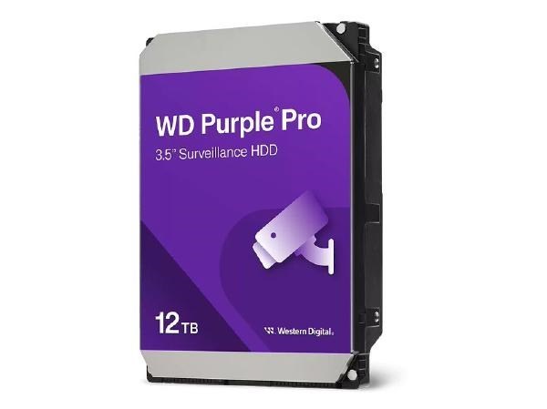 Western Digital WD Purple Pro 12TB 3.5" Surveillance HDD 7200RPM 256MB Sata3