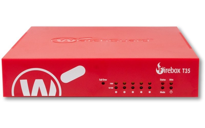 WatchGuard Firebox T35 With 1-YR Basic Security Suite (WW)