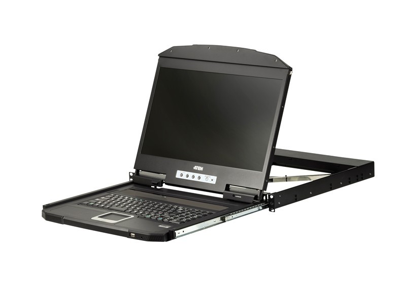Aten 18.5" Short Depth Vga LCD Console
