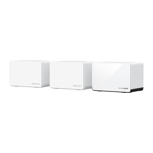 Tp-Link Mercusys Halo Ax3000 Mesh Wi-Fi 6 Dual-Band System, 2.5G(1), GbE(2), 3-Pack, 2YR