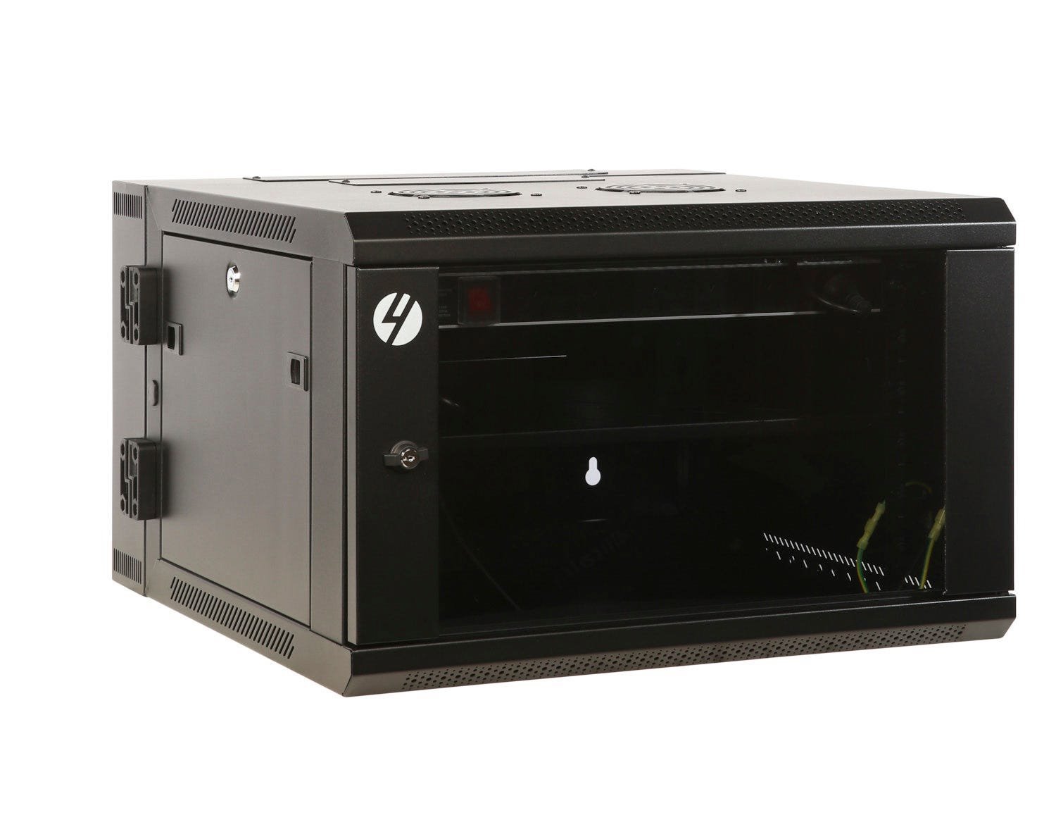 4Cabling 6Ru 600MM Wide X 600MM Deep Hinged Wall Mount Server Rack