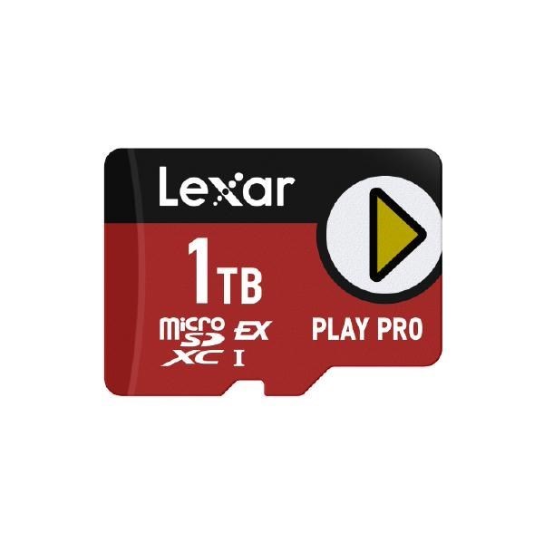Lexar 1TB Play Pro microSDXC Express Card - High Performance, Up To 900MB/s Read And 600MB/s Write, Limited Lifetime Warranty.