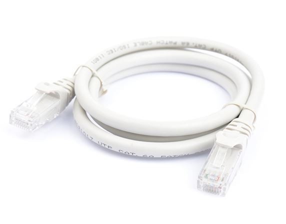 8Ware Cat6 Cable 1M - Grey Premium RJ45 Ethernet Network Lan Utp Patch Cord 26Awg Cu Jacket