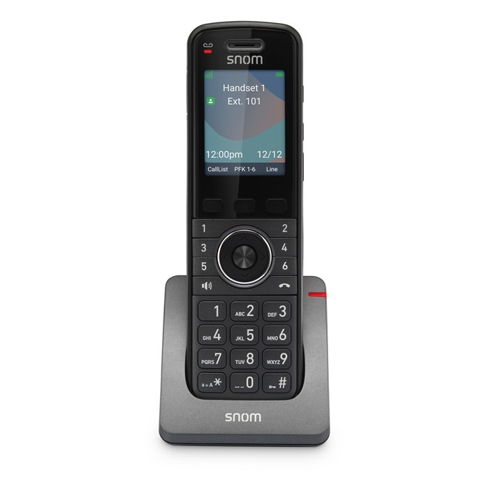 Snom M55 Dect Handset, Bluetooth, HD Audio Quality, Long Standby Time, Backlit Keys, Advanced Audio Quality, For Psu Use Ips-4661-Au