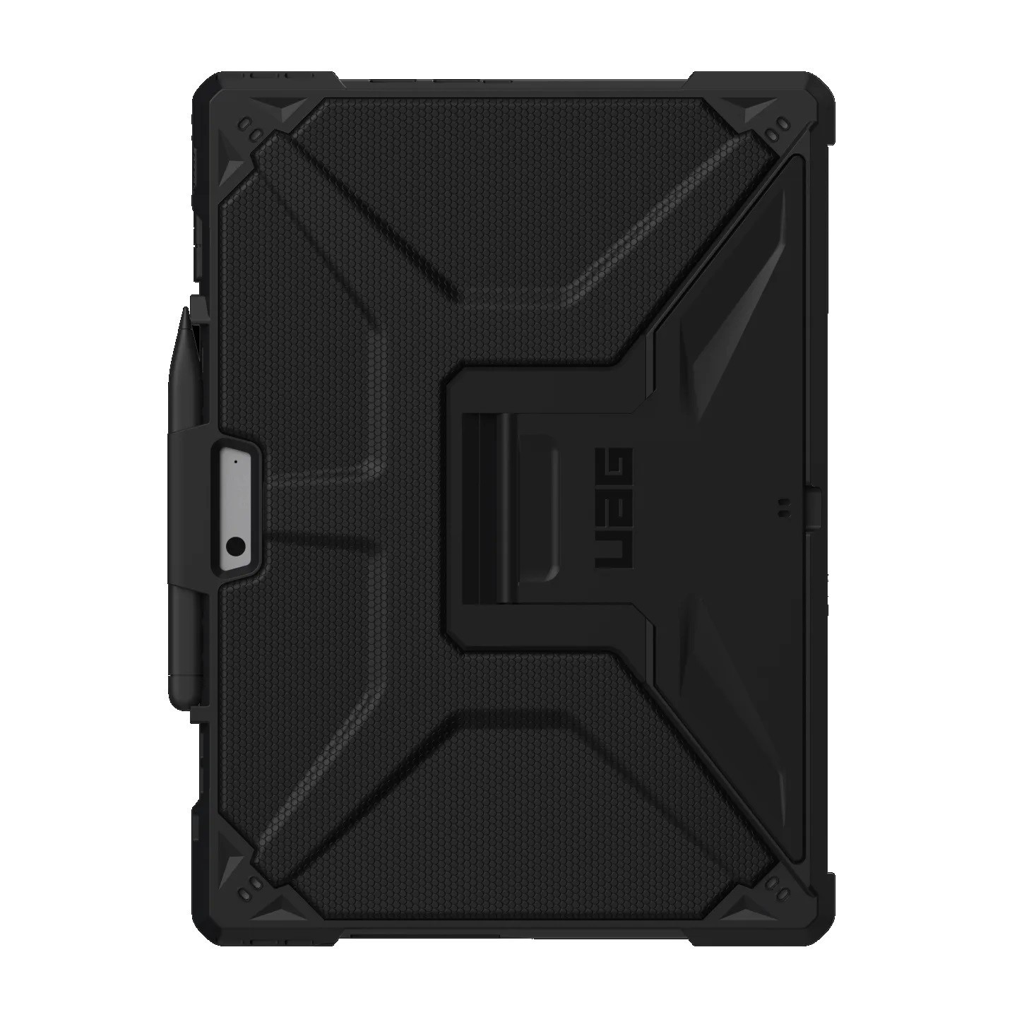 Uag Metropolis Microsoft Surface Pro (13') (12TH/ 11TH/ 10TH / 9TH/ 8TH Edition) Rugged Case - Black (324013114040), 10 Years Warranty