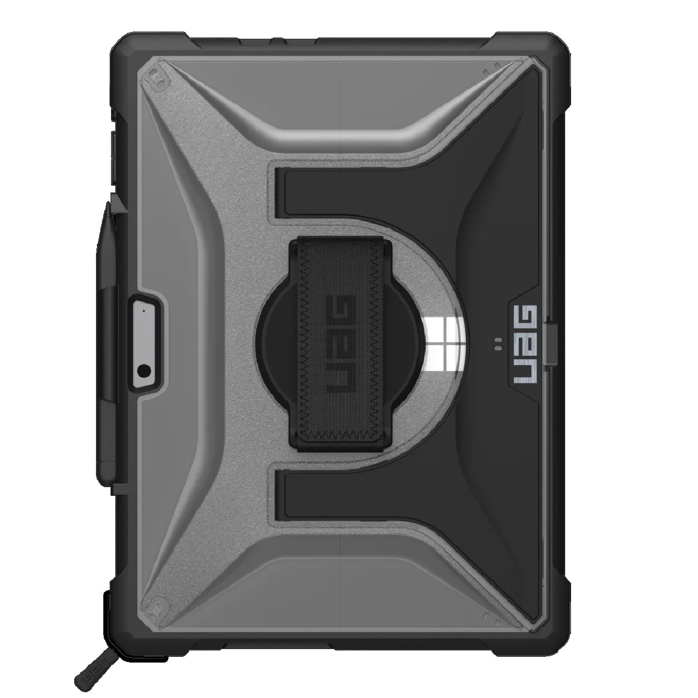 Uag Plasma Microsoft Surface Pro (13') (12TH/ 11TH/ 10TH/ 9TH/ 8TH Edition) Hand & Shoulder Strap Rugged Case - Ice (324012114343), 10 Years Warranty