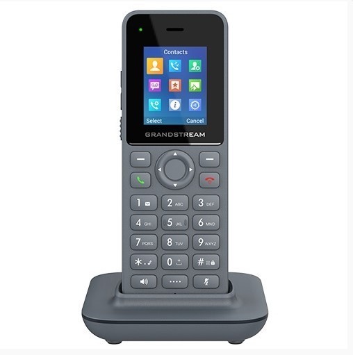 Grandstream DP725 Dect Cordless HD Handset For Mobility, HD Handset, Up To 20 Sip Accounts Per System; Up To 20 Lines Per Handset, Dect Authentication