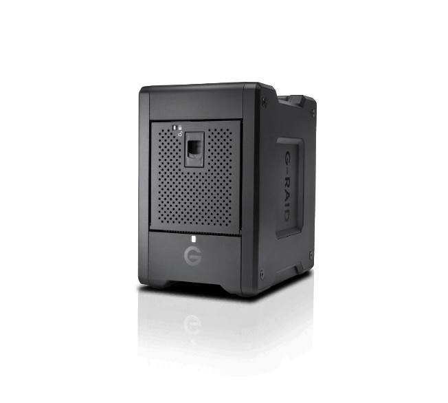 Western Digital G-Raid Shuttle 4 24TB Apjp, Thunderbolt 3, Usb 3.2 Gen 2X1, Ultrastar 7200 RPM, DTR Up To 700MB/s Read And 850MB/s Write, 5 Y WTY