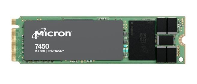 Crucial Micron 7450 Pro 480GB Gen4 NVMe Enterprise SSD 2280 M.2 5000/700 MB/s R/W 280K/40K Iops 800TBW 1DWPD 2M HRS MTTF-Ex-demo Box Damaged
