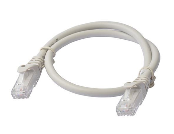 8Ware Cat6 Cable 0.5M - Grey Premium RJ45 Ethernet Network Lan Utp Patch Cord 26Awg Cu Jacket