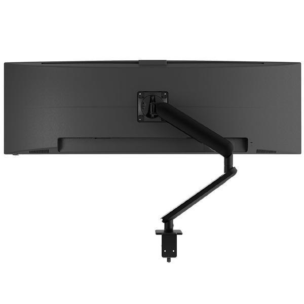 Atdec Ora 10 Dynamic Monitor Arm. Up To 49" Screens, Max Load 10KG, F-Clamp Desk Fixing, Vesa Up To 100X100. Black
