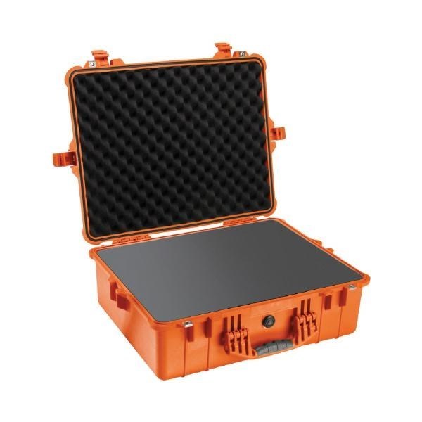 Pelican 1600-000-150 Protective Case With Foam, Orange
