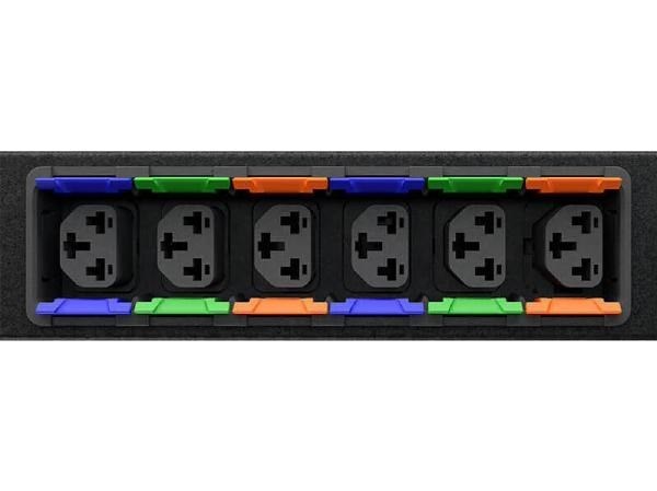 Vertiv Geist F0144849 Basic 1U Pdu, 16A, 230V, 1U, 12X Locking Iec C13/C19 Combination Outlets, 3M C20 Cable