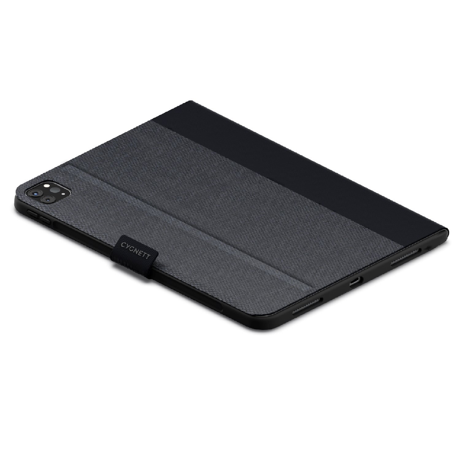 Cygnett TekView Apple iPad Pro (11') M4 (5TH Gen) Case - Black (Cy4972tekvi), 4FT Drop Protection, Multi Viewing Stand,Pencil Storage,2 Years Warranty