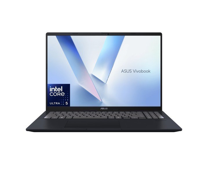 Asus Vivobook16' X1605 (1920 X 1200) 16:10 Intel Ultra 5 225H 16GB 512G, Usb-C Video & PD Win 11 H, Backlit, 42W, Numpad, Blue Lifestyle Notebook 2025