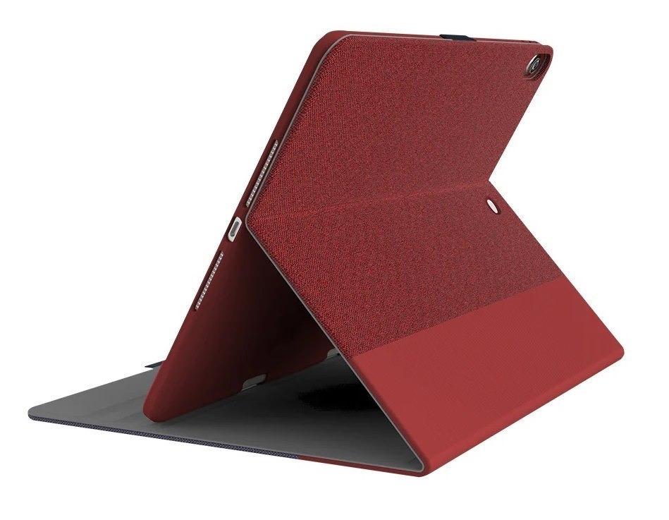 Cygnett TekView Apple iPad Mini (8.3') (6TH Gen) Case - Red (Cy3940tekvi), Apple Pencil Holder, 360° Protection, Multiple Viewing Angles, Slimline