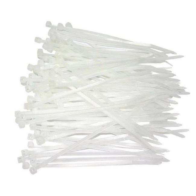 4Cabling Cable Ties - Nylon 280mm(L) X 4.8mm(W) Natural | Bag Of 1000