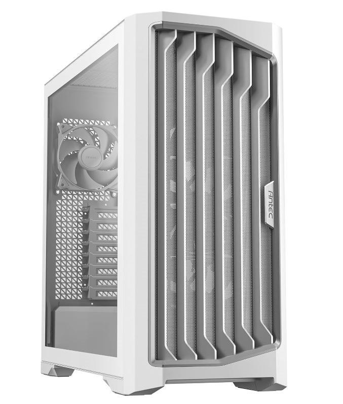 Antec P1 FT Editor's Choice, Atx, E-Atx, Antec Iunity, Usb C, 4MM Tempered Glass, 4090X Ready, 4X Storm T3 PWM Fan Gaming Case White