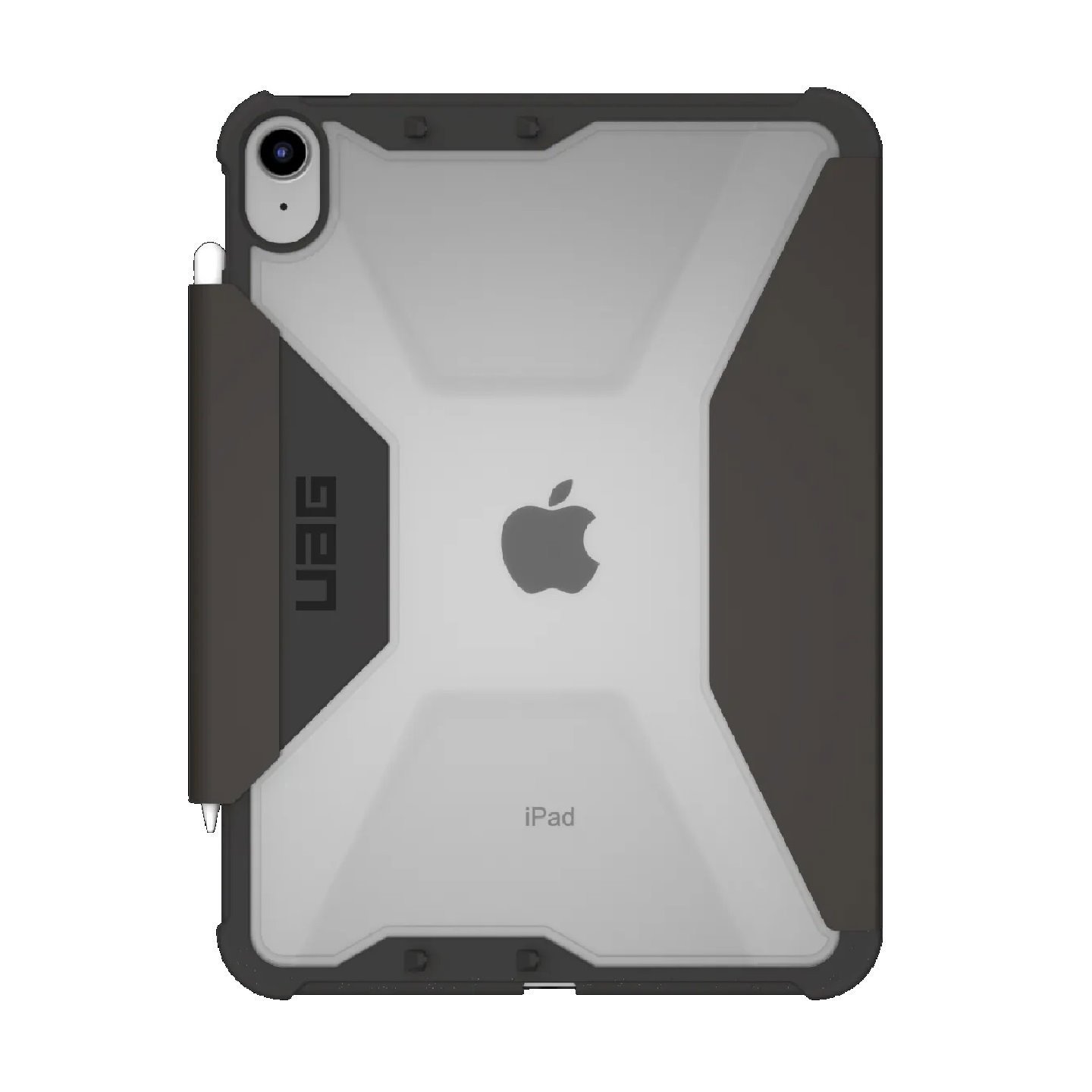 Uag Plyo Apple iPad (10.9') (10TH Gen) Folio Rugged Case - Black/Ice (123392114043), Drop+ Military Standard, Raised Screen Surround,10 Years Warranty