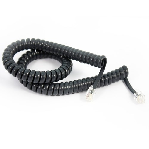 Yealink Cab-T27/9 Spiral Curly Cable For Handset T27 And T29, RJ9 (4P4C) Port For Both The Handset And The Headset