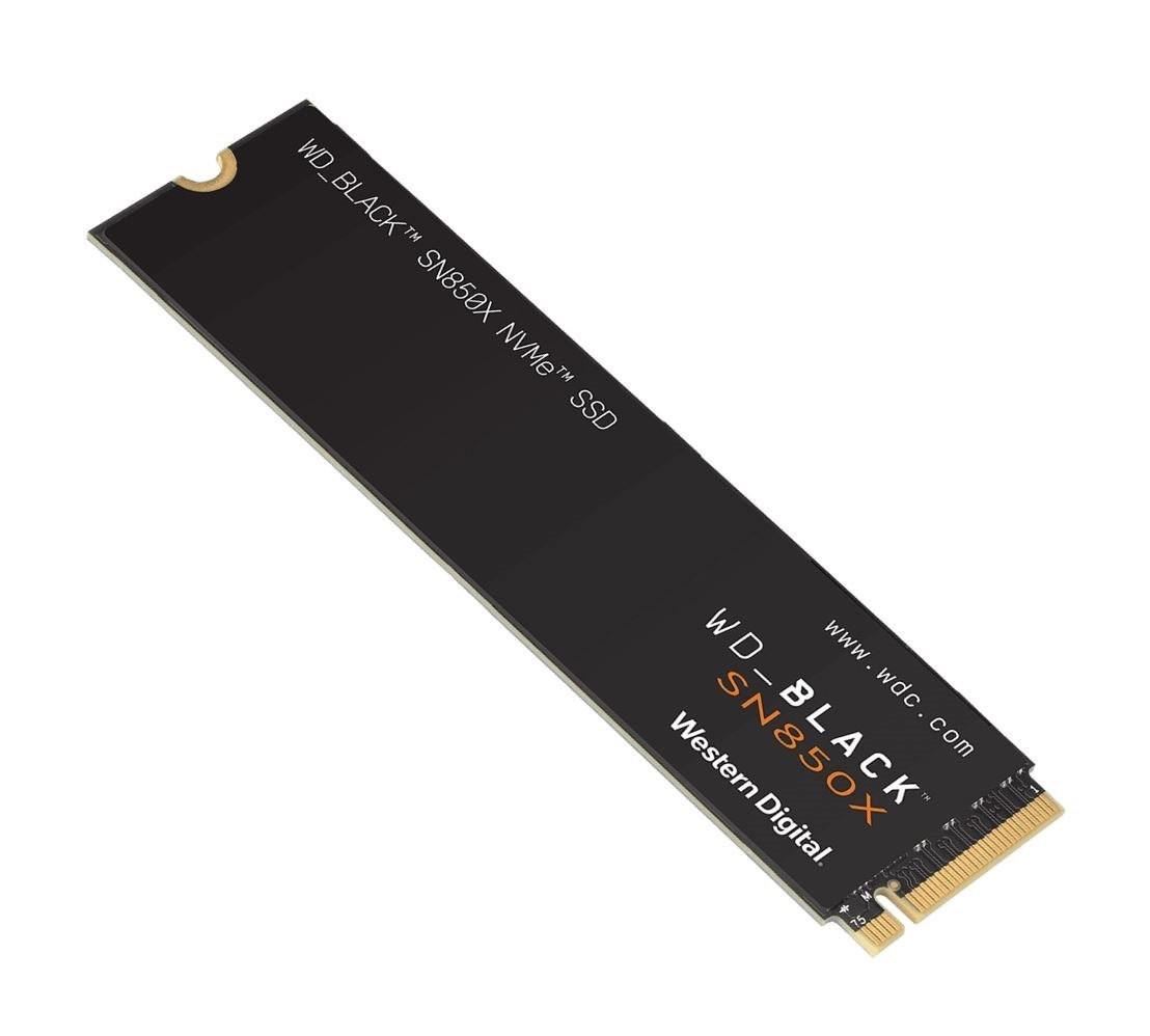 SanDisk Western Digital WD Black SN850X 1TB Gen4 NVMe SSD For PS5 - 7300MB/s 6300MB/s R/W 600TBW 1100K/800K Iops 1.75M HRS MTBF 5YRS ~Wds100t1x0e