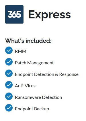 Kaseya EDR + AV (Kaseya 365 Express)