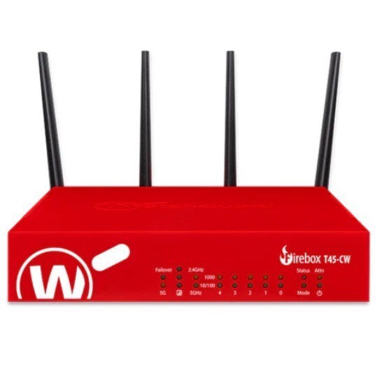 WatchGuard Standard Support For Firebox T45-CW - 1-Year