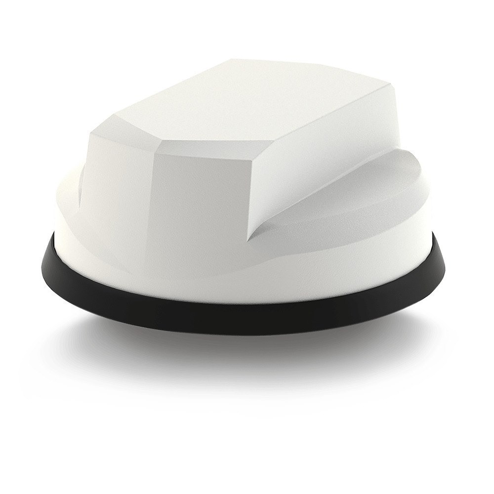 Panorama 9-In-1 4G/5G Dome Antenna White 5M FTD Cabls ‘Great White’ | 2×2 MiMo 4G/5G,Sma (M) 617-960/1427-6000MHz, Ik10, Ip69k
