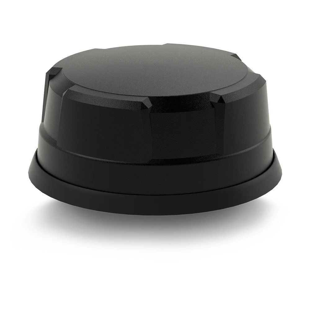 Panorama 7-In-1 5G Dome Antenna Black, 4×4 MiMo 4G/5G, Up To 6×6 MiMo WiFi, Optional GPS/GNSS Vehicle Ant,SMA (M) 617-960/1710-6000MHz, Ik10, Ip69k