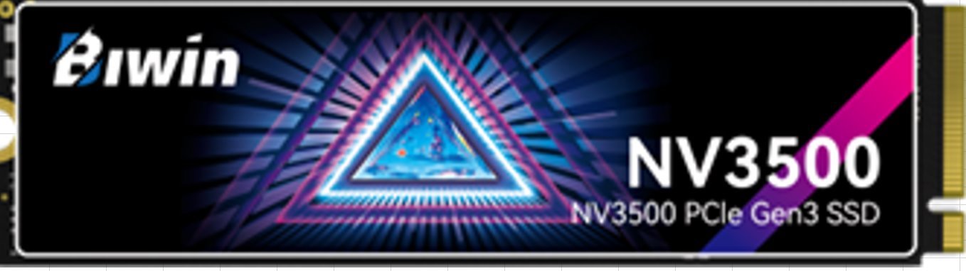 Biwin NV3500-512G PCIe3.0 M.2 2280 “ Up To Up To 3500MB/s & 2500MB/s Case pack(Iner/Out) 30/120 Biw-Nv3500-512G