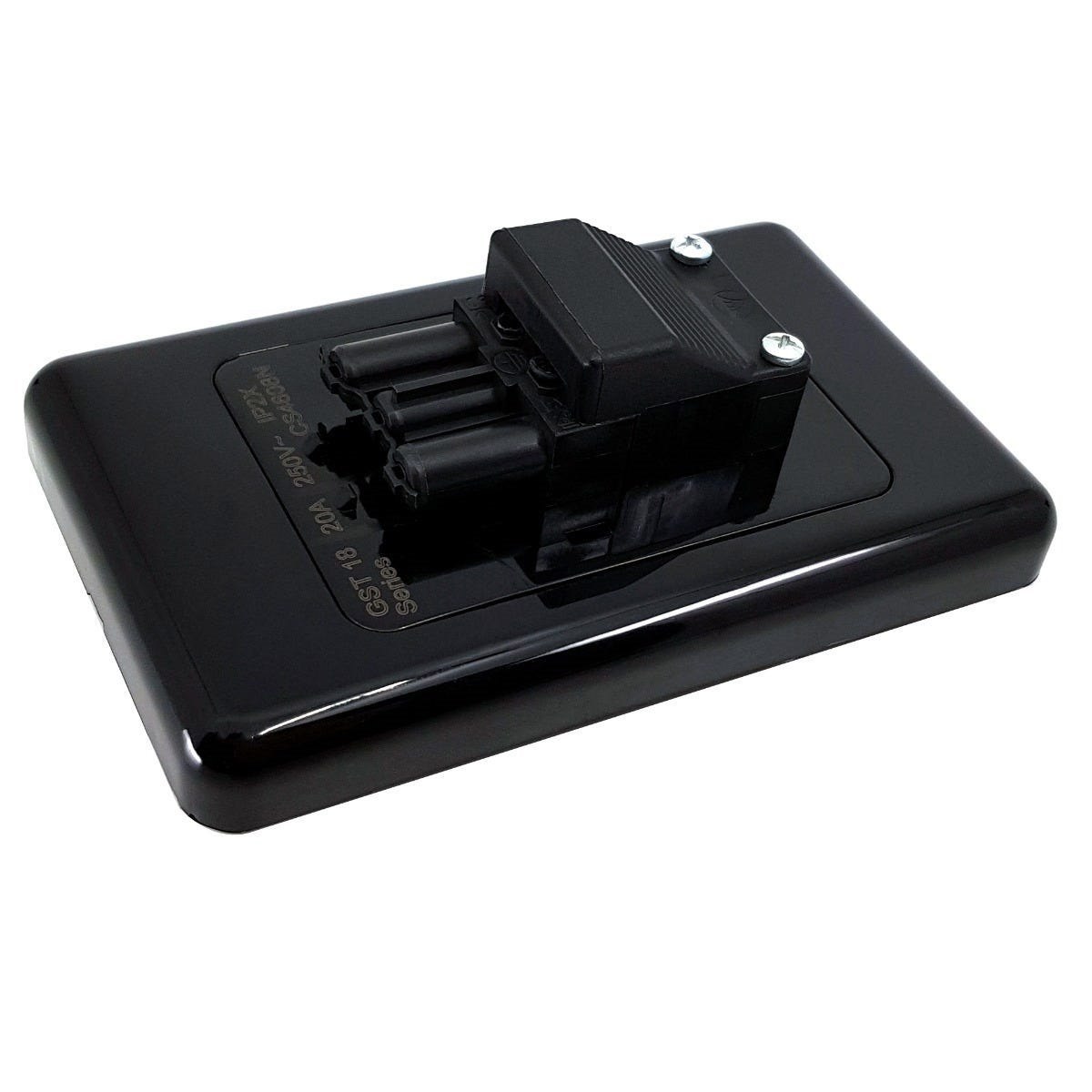 Oe Elsafe: Wall Starter Side Entry Black