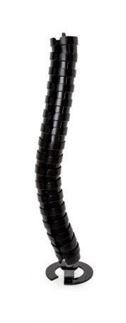 Oe Elsafe: Umbilical Cable Management - Pathfinder Ceiling To Floor 2820MM In Black