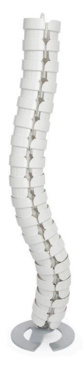 Oe Elsafe: Umbilical Cable Management: Pathfinder Floor To Desk 780MM: White