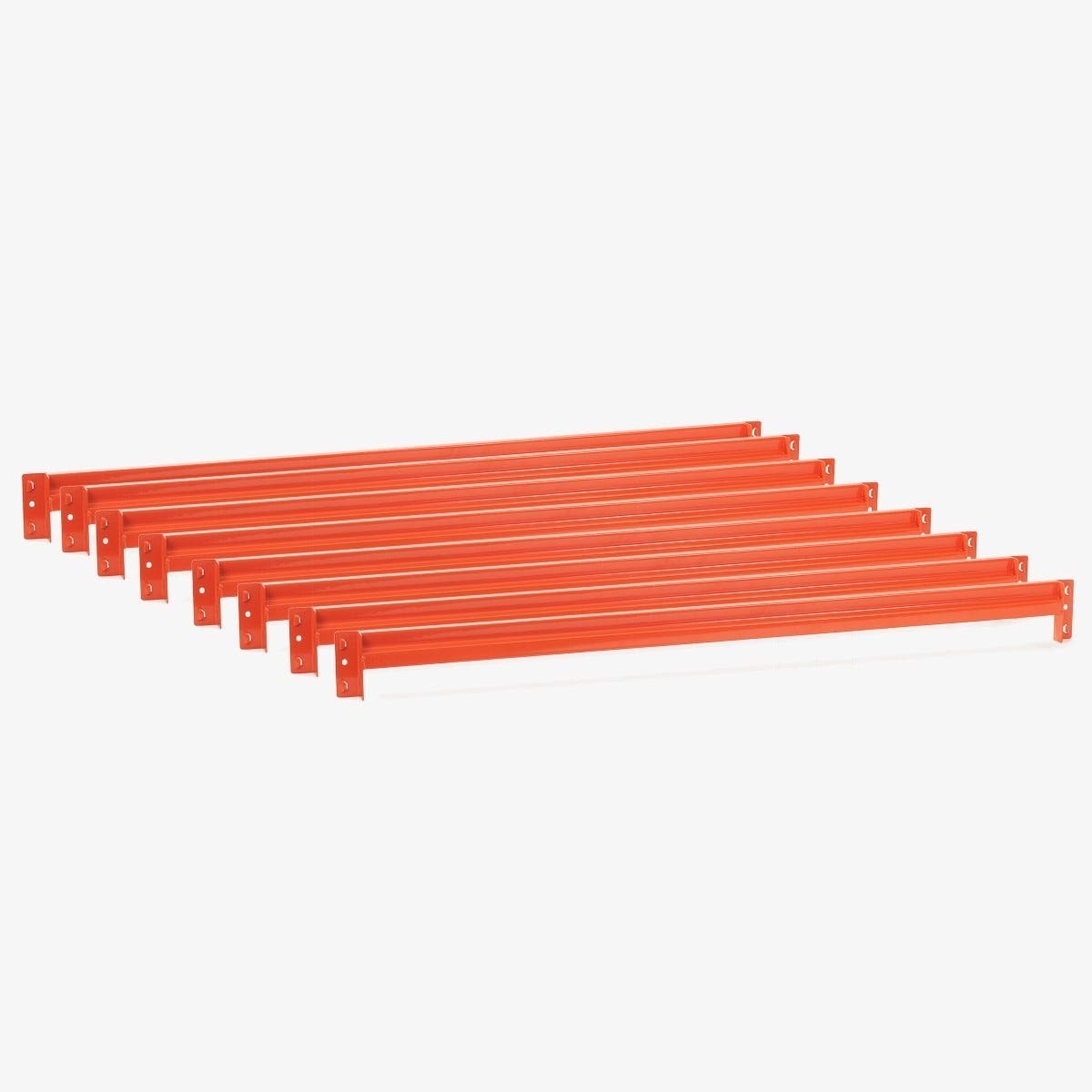 United Storage 1.50M Length Set Of 8 Orange Beams (4 Bays)