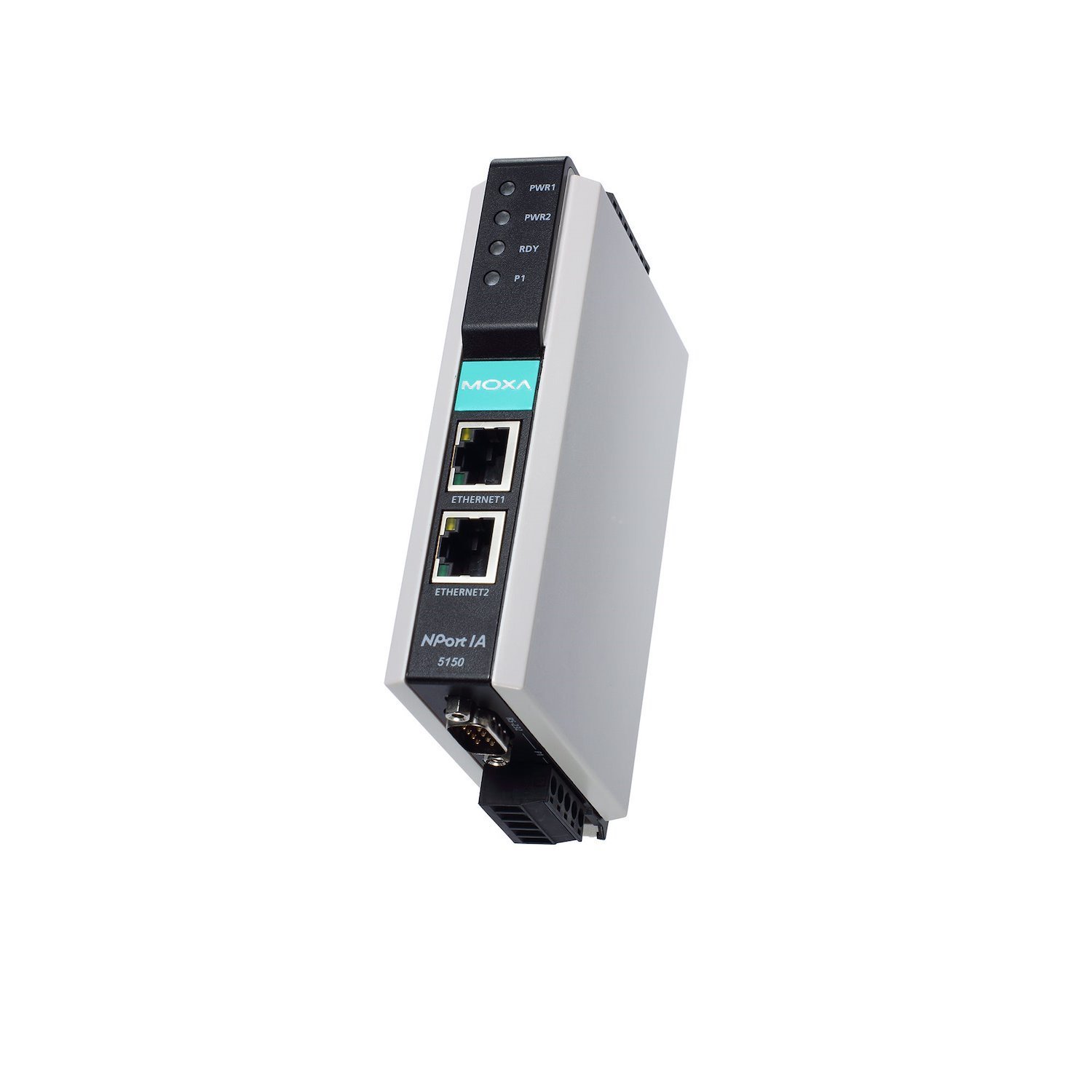 Moxa | 1 Port Device Server With 2 10/100BaseTX Ports, RJ45 Connectors.