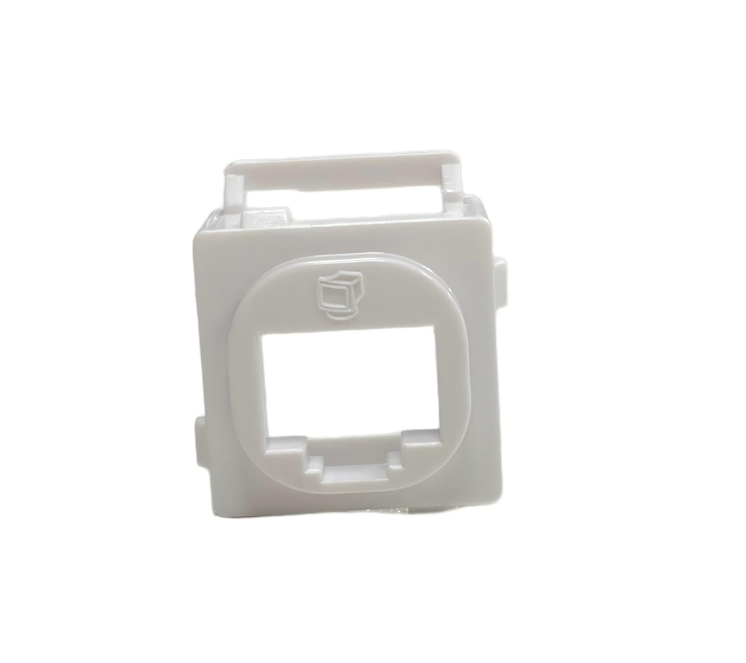 Te RJ45 Keystone To Australian Style Bezel |10 Pack White