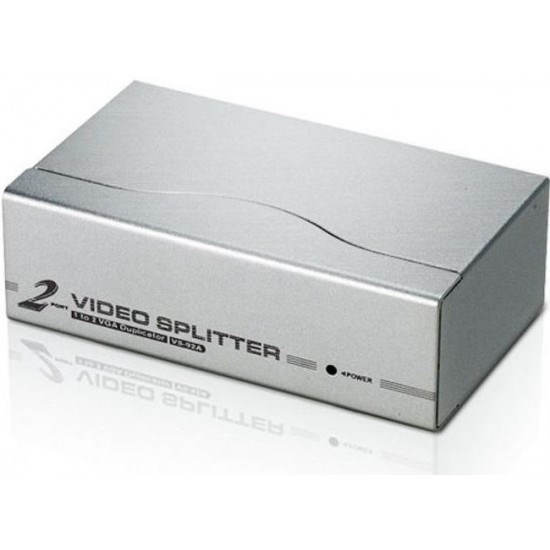 Aten (Vs92a-At-U) VanCryst 2 Port Vga Video Splitter - 1920x1440@60Hz Max