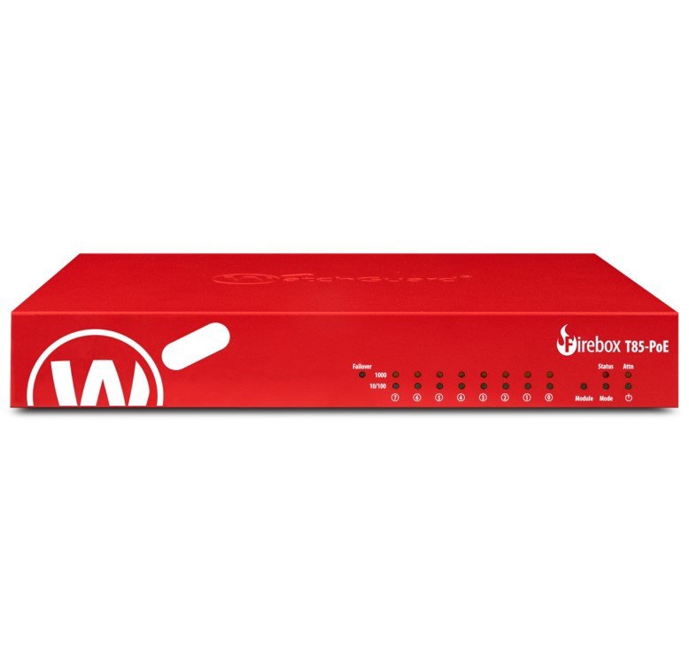 WatchGuard Firebox T85-PoE With 3-YR Total Security Suite (Au)