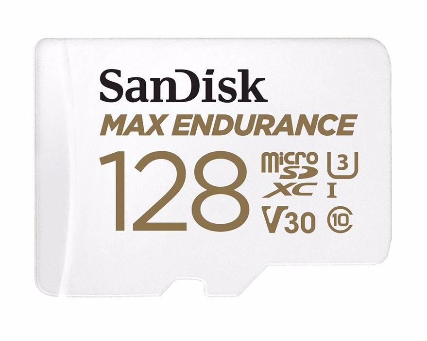 SanDisk MAX ENDURANCE 128 GB Class 10/UHS-I (U3) microSDXC