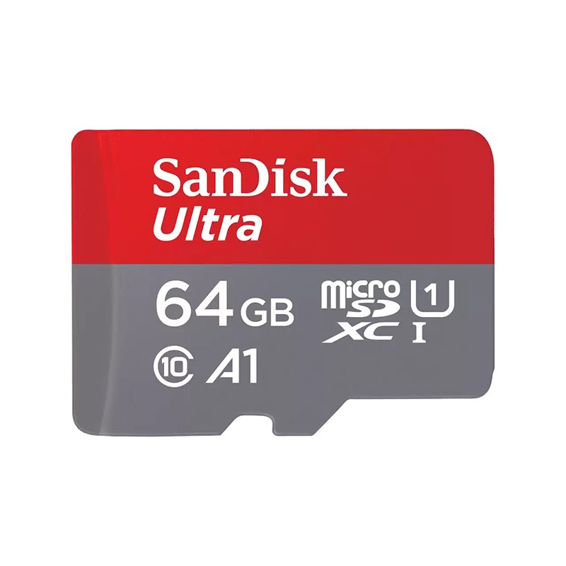 SanDisk Ultra 64GB microSD SDHC SDXC Uhs-I Memory Card 140MB/s Class 10 Speed