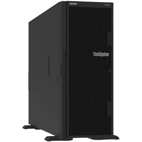 Lenovo Top Choice ST650 V3 Server, Intel Xeon Silver 4510 (1/2), 32GB DDR5 (1/32), 2.5" Sata 480GB &Amp; 2.5" Sas 2.4TB (4/8), Redundant Psu, 3Yr RTB