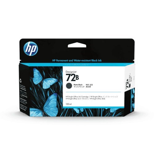 HP 72B Original Inkjet Ink Cartridge - Single Pack - Matte Black - 1 / Pack