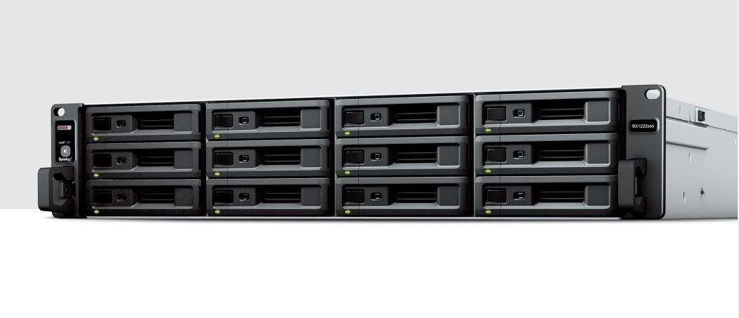 Synology 12-Bay Sas Expansion Unit (No Disk) Expansion Port (1), Rpsu, 5YR WTY