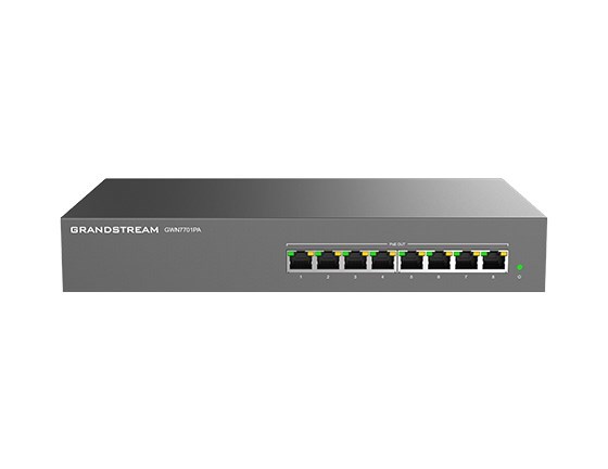 Grandstream Unmanaged Network Switch 8 X Gige 8 X Poe
