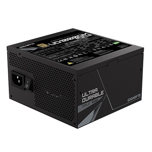 Gigabyte 1000W Power Supply, Modular Cable, PCIe5, 80 Plus Gold, 10YR WTY