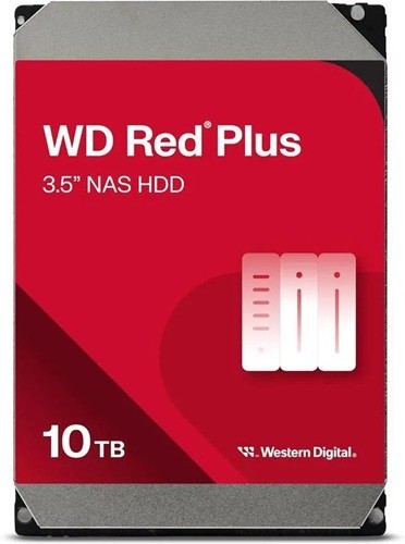 Western Digital WDD HDD Sata-10Tb-Red-Plus-Wd100efgx