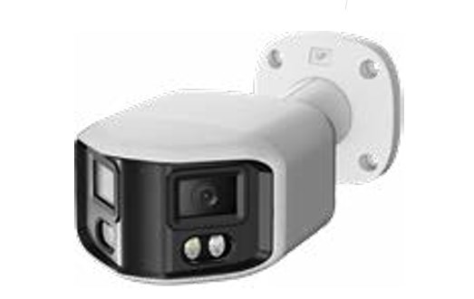 Eagle Eye Camera DX01 180Deg Panoramic Bullet 8Mpix, NDAA, WarmLight, AudioI/O, I/O, POE, WDR, Mic, Spkr, SDCard, IP66