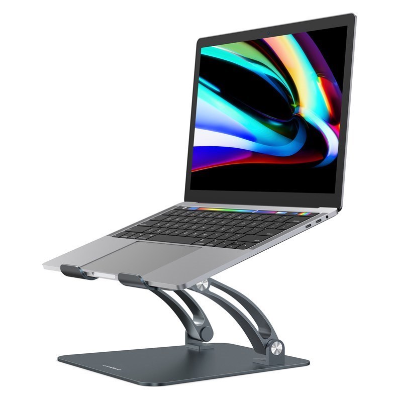 Mbeat® Stage S6 Adjustable Elevated Laptop And MacBook Stand Elegant And Ergonomic Sleek And Durable Material: Aluminium Alloy